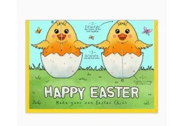 Yeti Make Your Own Easter Chick Easter Card- Easter|Greeting Cards