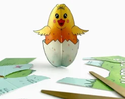 Yeti Make Your Own Easter Chick Easter Card- Easter|Greeting Cards
