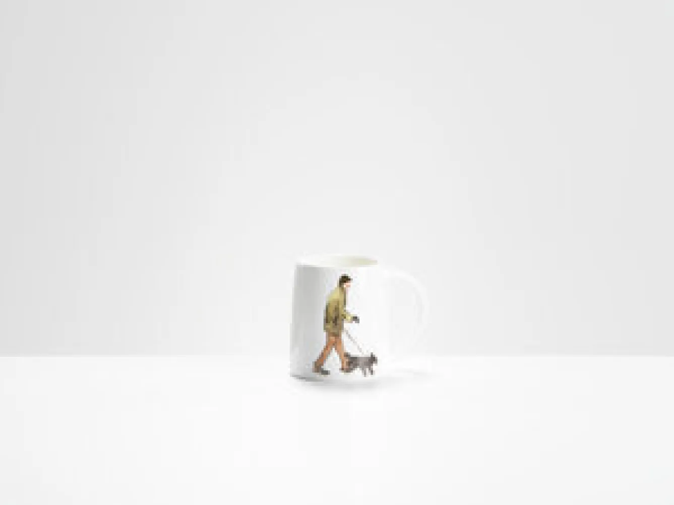 Helen Beard Man and Dog Mug- Whimsical|Pets