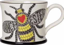 Moorland Pottery Manchester Bee Mug by- Whimsical|Places