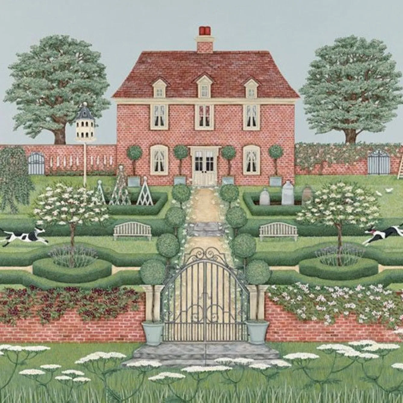 Wrendale Designs Manor House Gift Enclosure Card- Greeting Cards
