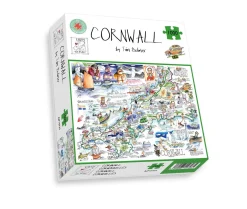 All Jigsaw Puzzles Map of Cornwall 1000 Piece Jigsaw Puzzle- Puzzles|Children