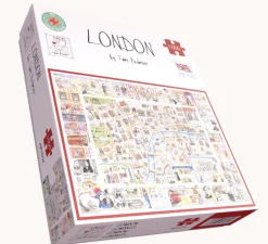 All Jigsaw Puzzles Map of London 1000 Piece Jigsaw Puzzle- Puzzles
