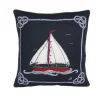 Jan Constantine Marine Boat Pillow- Pillows & Throws