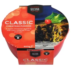 Tea & Biscuits Matthew Walker Classic Christmas Pudding 800g- Holiday Treats|Christmas