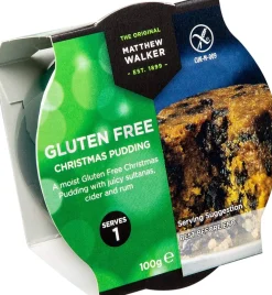 Tea & Biscuits Matthew Walker Gluten Free Christmas Pudding 100g- Holiday Treats|Christmas