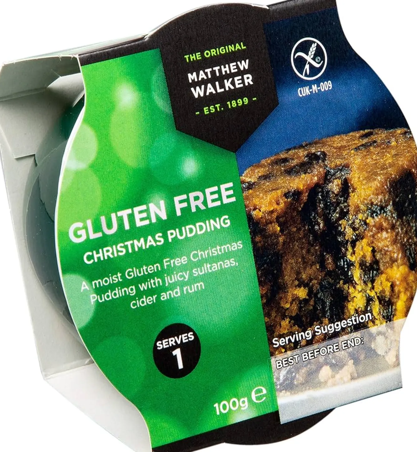 Tea & Biscuits Matthew Walker Gluten Free Christmas Pudding 100g- Holiday Treats|Christmas