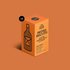 The Drinks Bakery Mature Cheddar, Chilli and Almond Drinks Biscuits 36g- Tea|Snacks & Crackers