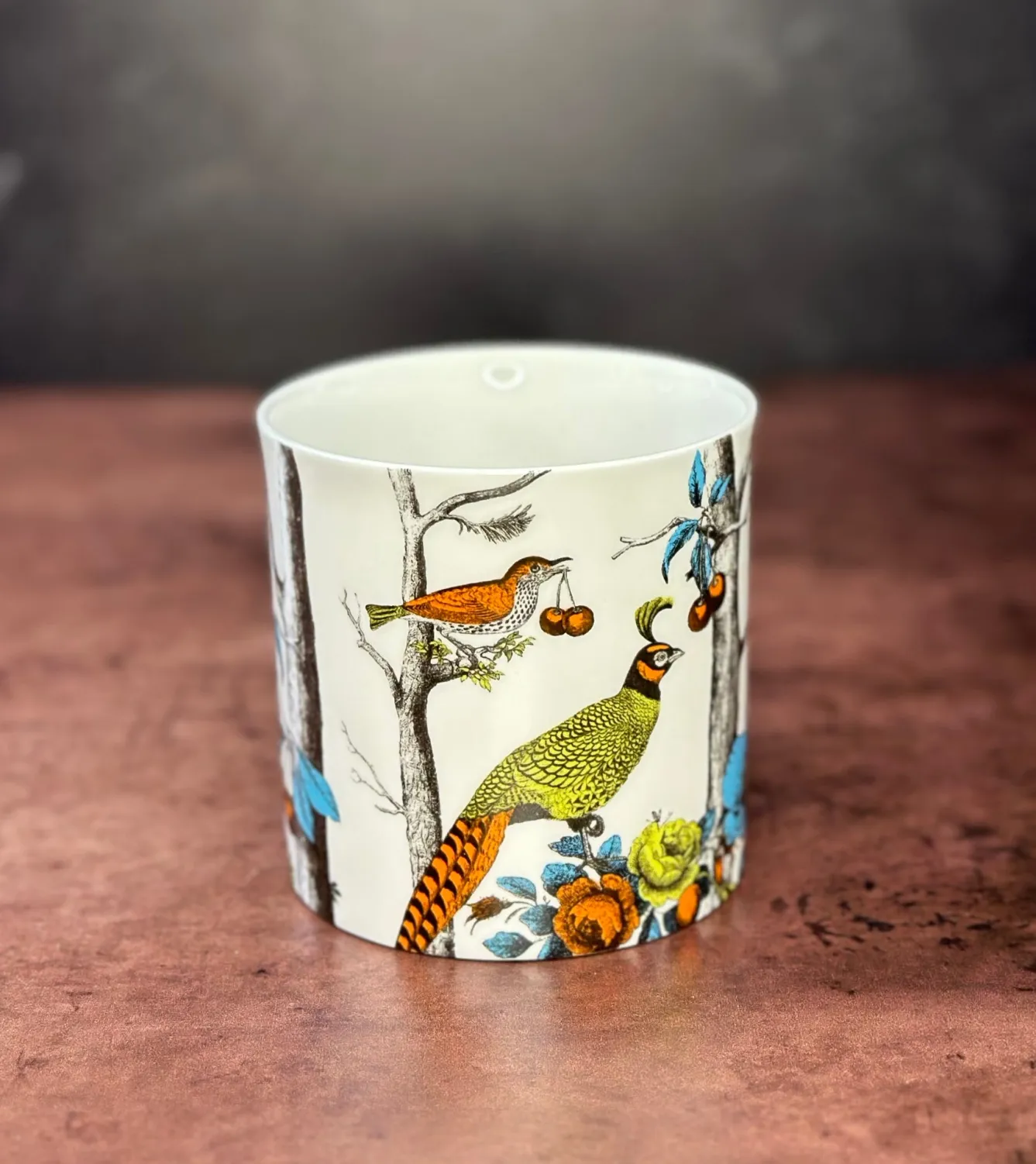Repeat Repeat Menagerie Birds White Bone China Mug- Animals|Animals