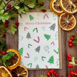 Jen Winnett Merry Christmas Eco-Friendly Card- Christmas Cards|Christmas