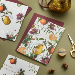 Catherine Lewis Merry Christmas - 'Winter Decadence' Card- Christmas Cards|Christmas