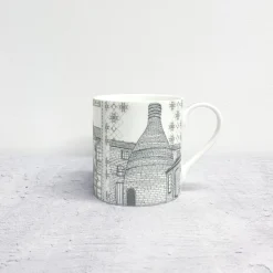 Alex Allday Middleport Pottery Fine Bone China Mug- Tea|Places