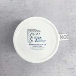 Alex Allday Middleport Pottery Fine Bone China Mug- Tea|Places