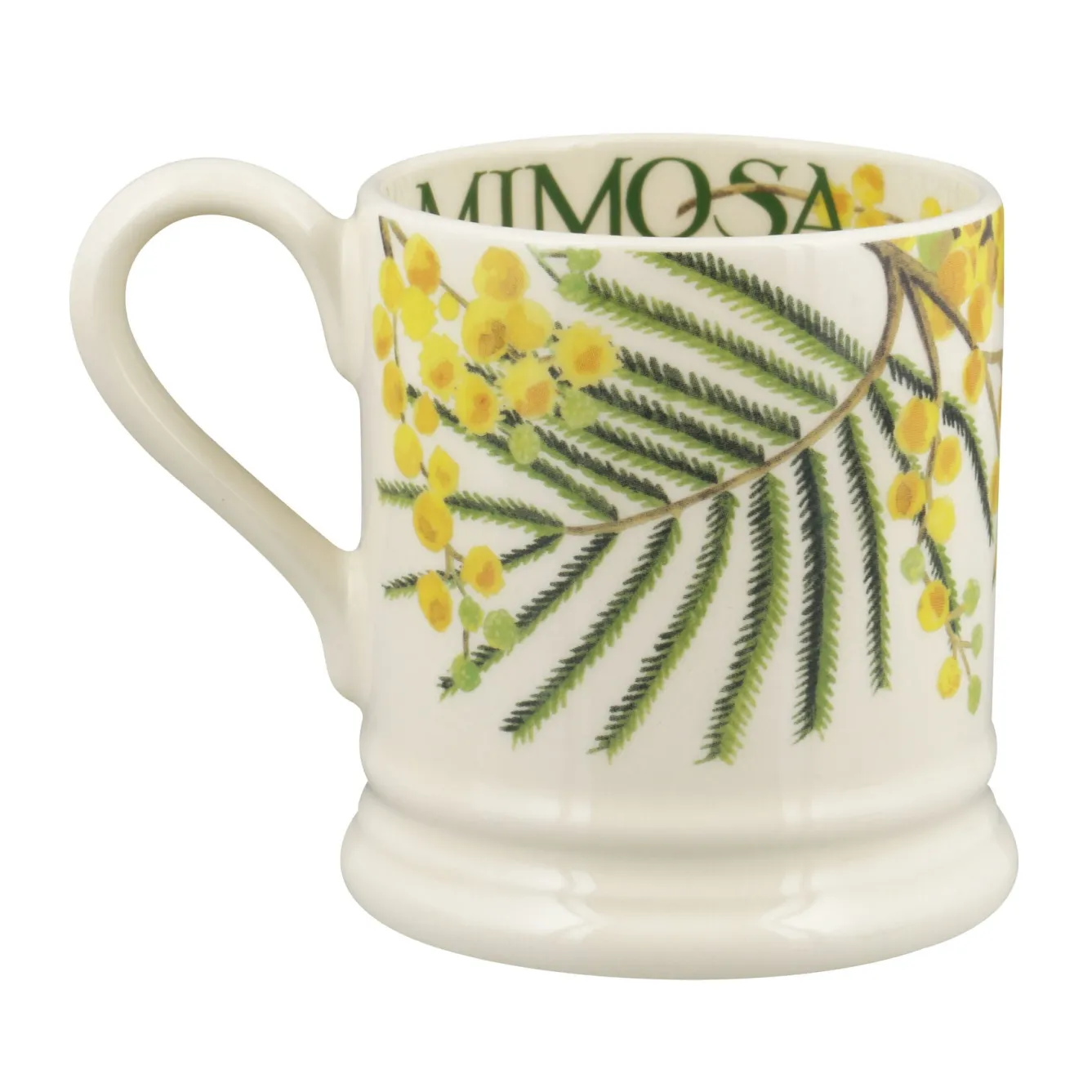Emma Bridgewater Mimosa 1/2 Pint Mug- Flowers & Garden
