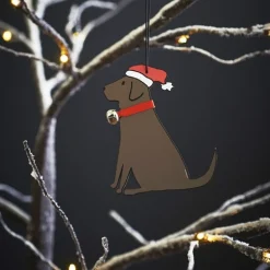 Sweet William Mischievous Mutts Christmas Decoration- Christmas Decorations|Seasonal Decor