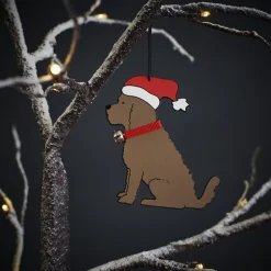 Sweet William Mischievous Mutts Christmas Decoration- Christmas Decorations|Seasonal Decor