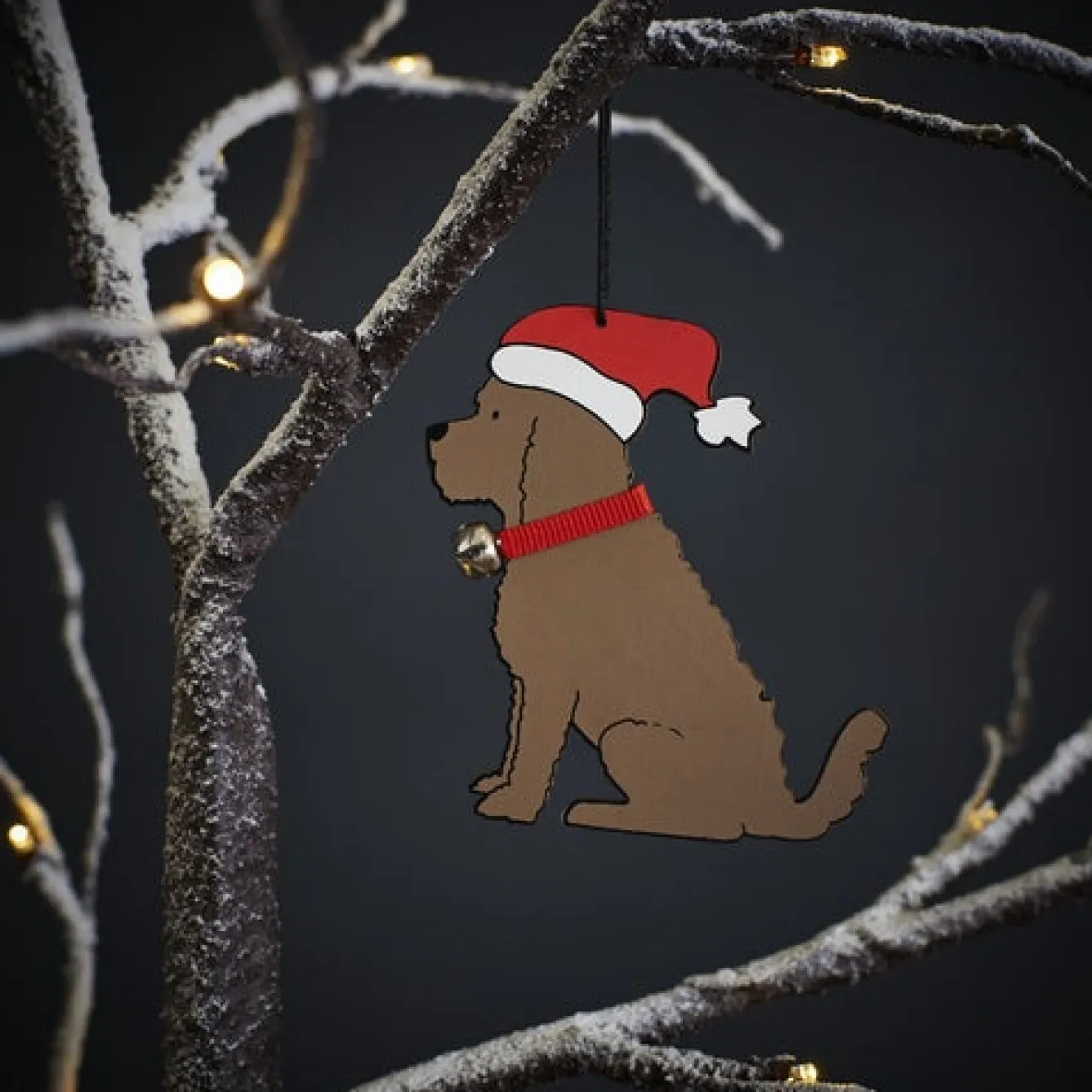 Sweet William Mischievous Mutts Christmas Decoration- Christmas Decorations|Seasonal Decor