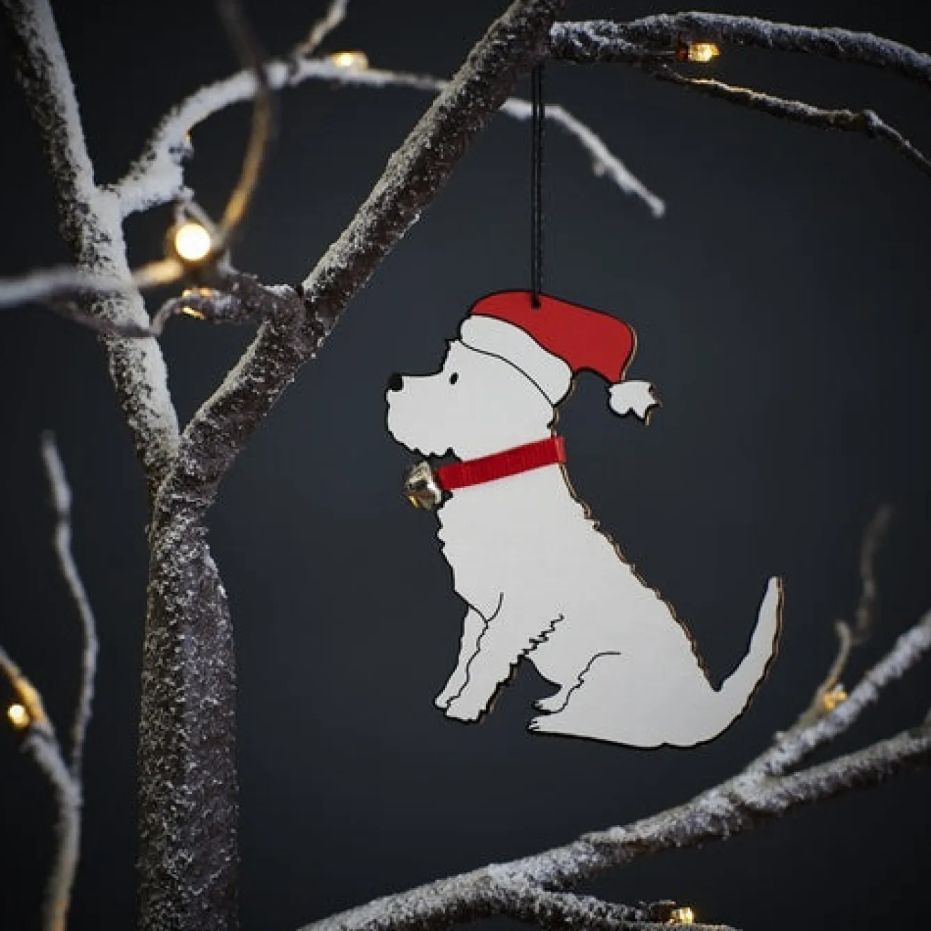 Sweet William Mischievous Mutts Christmas Decoration- Christmas Decorations|Seasonal Decor