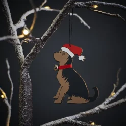 Sweet William Mischievous Mutts Christmas Decoration- Christmas Decorations|Seasonal Decor