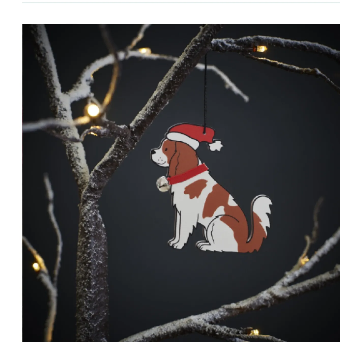 Sweet William Mischievous Mutts Christmas Decoration- Christmas Decorations|Seasonal Decor