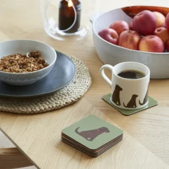 Sweet William Mischievous Mutts Coaster- Coasters