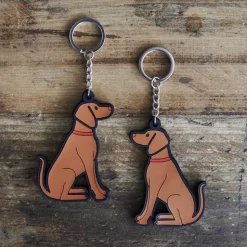 Sweet William Mischievous Mutts Key Chains- Key Chains