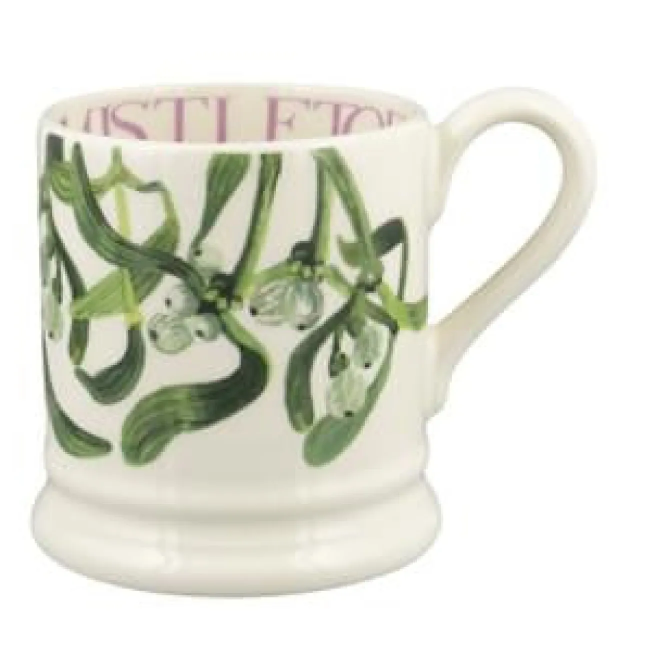Emma Bridgewater Mistletoe 1/2 Pint Mug- Christmas