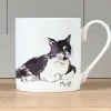 Mclaggan Smith Moggy Cat Bone China Mug- Tea|Whimsical