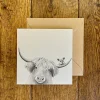 Katherine Sheard Designs Moo and Mouse Greetings Card- Greeting Cards
