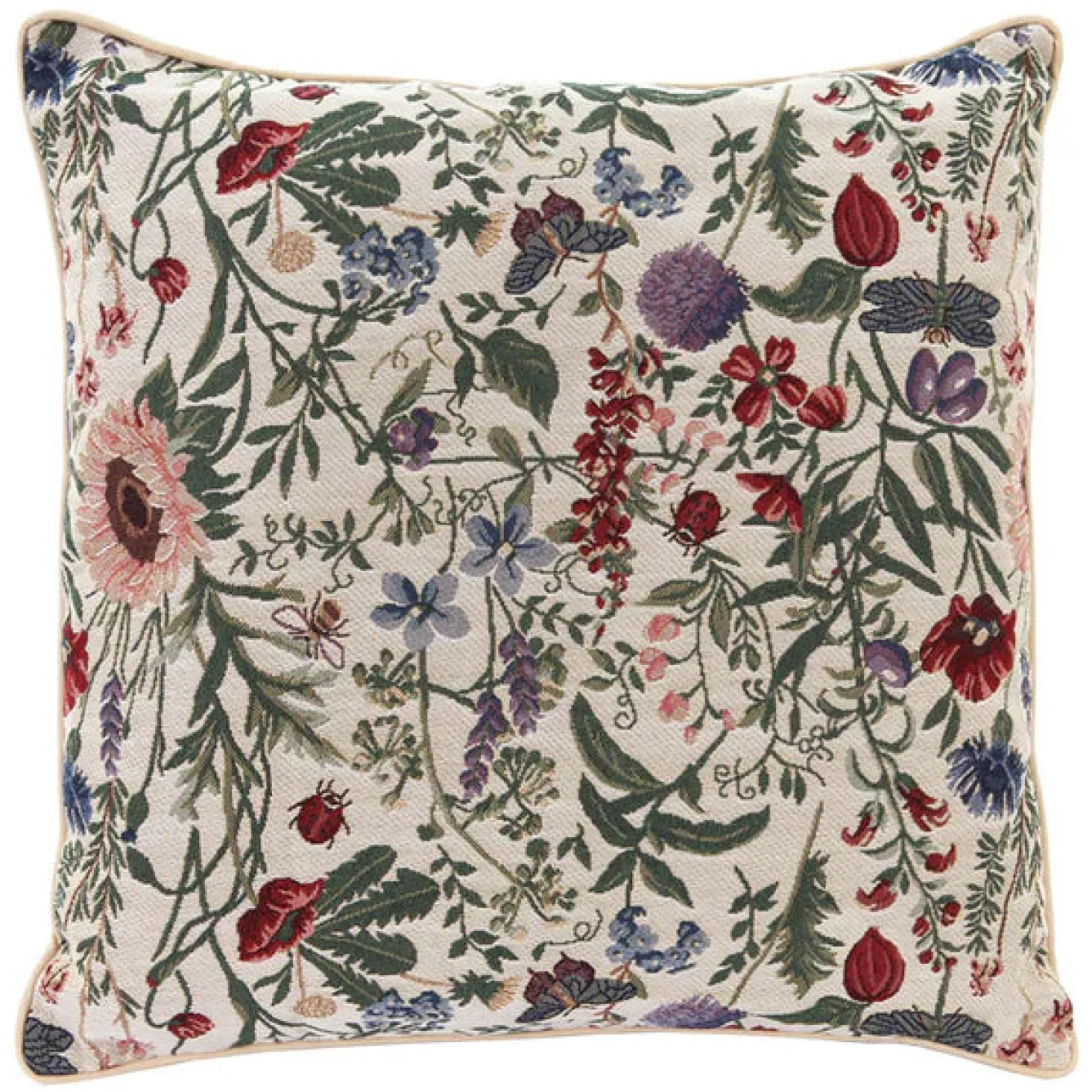 Signare Morning Garden Pillow- Pillows & Throws