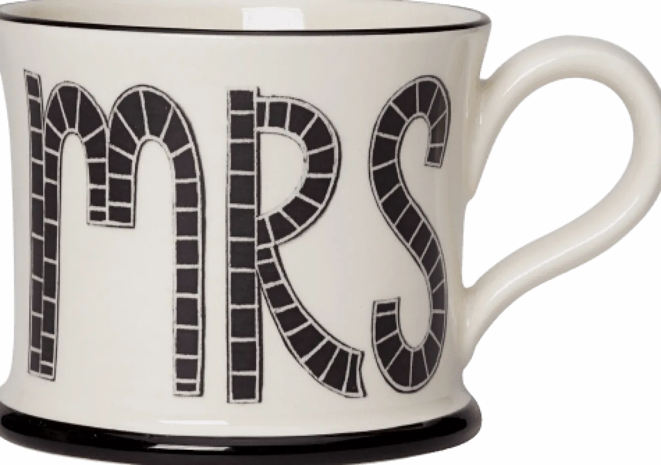 Moorland Pottery Mr & Mrs Twin Set of Mugs by- Whimsical