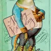 Madame Treacle Mr. Frog Birthday Greetings Card- Greeting Cards