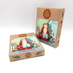 Corinne Lapierre Mr. Hedgehog Gardener Felt Craft Mini Kit- Crafts|Children