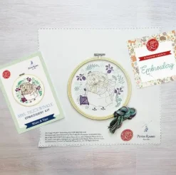 The Crafty Kit Co. Mrs. Tiggy-Winkle Embroidery Kit- Crafts|Children