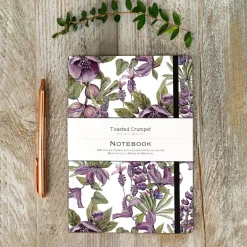 Toasted Crumpet Mulberry Pure A5 Lined Notebook- Stationery