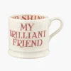 Emma Bridgewater My Brilliant Friend Small Mug- Valentine's Day|Animals