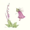 Moongazer Cards My Garden Foxglove Fairy Greeting Card- Greeting Cards