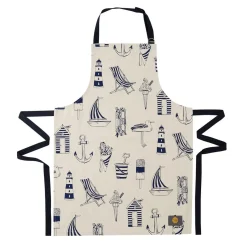 Victoria Eggs Nautical Apron- Aprons