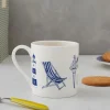 Victoria Eggs Nautical Mug- Seaside|Bright Colors