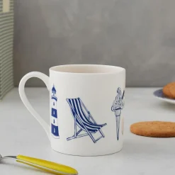 Victoria Eggs Nautical Mug- Seaside|Bright Colors