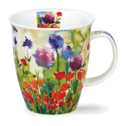 Dunoon Nevis Bright Blooms Mug- Flowers & Garden