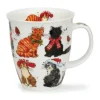 Dunoon Nevis Festive Cats Mug- Pets|Pets