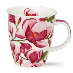 Dunoon Nevis Magnolia Mug- Flowers & Garden