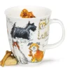 Dunoon Nevis Messy Dogs Mug- Tea|Animals