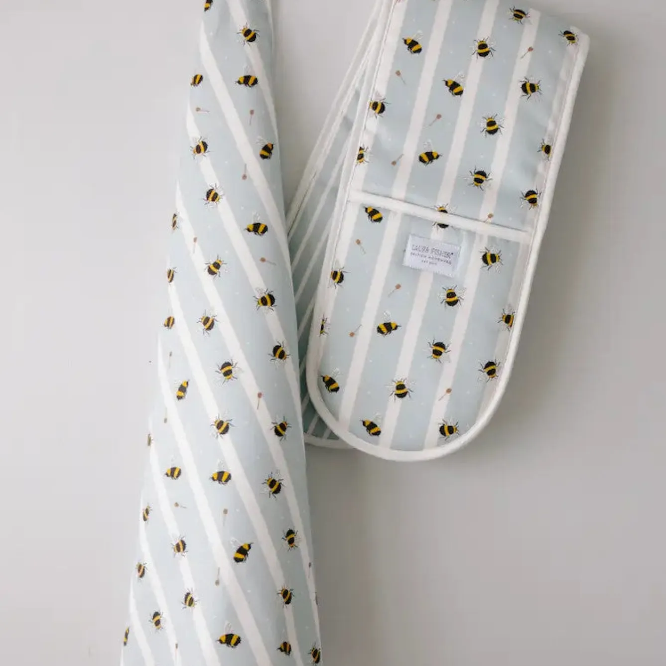 Laura Fisher New Honey Bee Cotton Tea Towel- Tea|Tea Towels