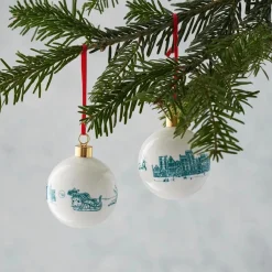 Victoria Eggs Night Before Christmas Bauble- Christmas Decorations|Seasonal Decor