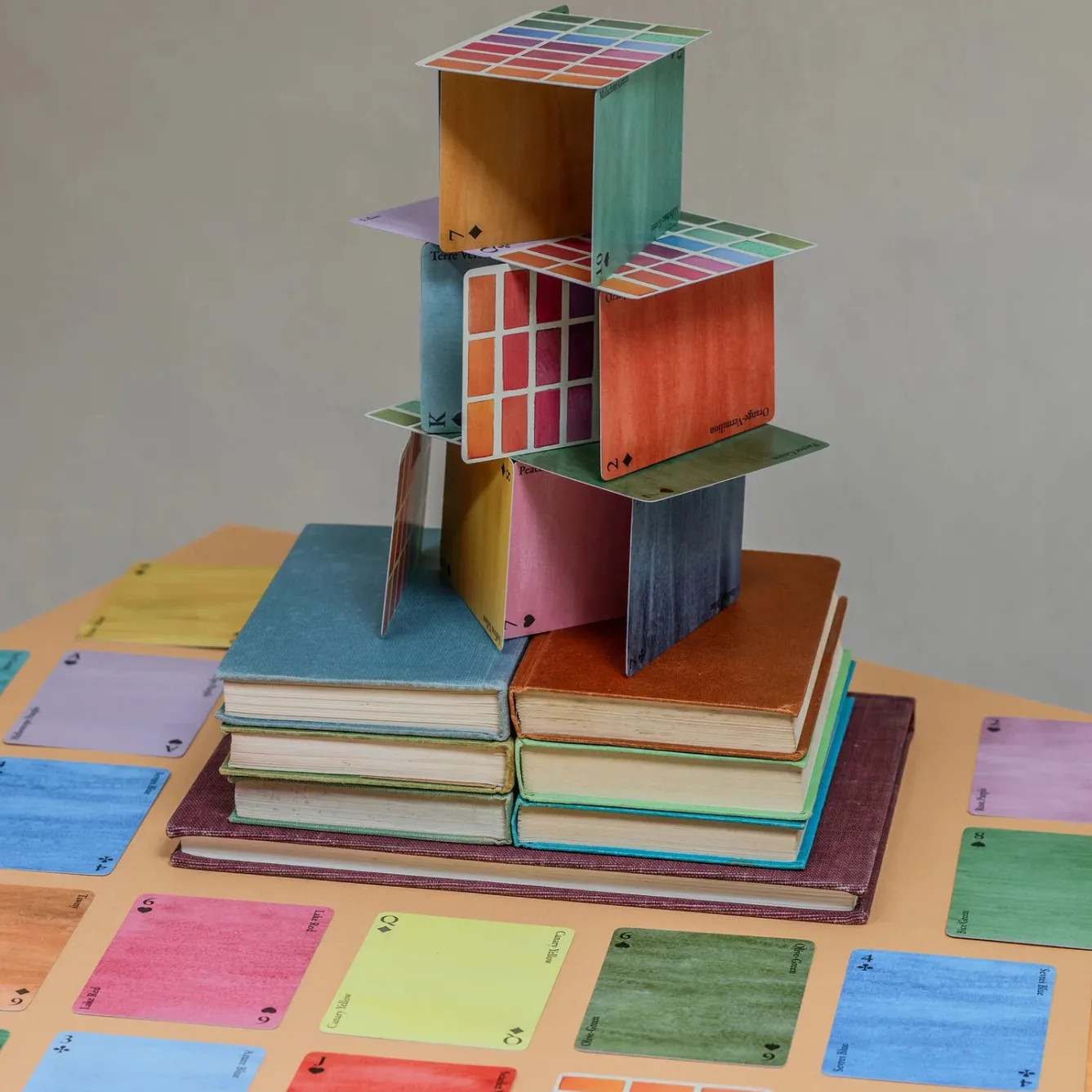 Roomytown Nomenclature of Colors Playing Cards- Puzzles