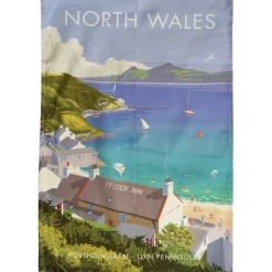 Town Towels North Wales - Porthdinllaen Tea Towel- Tea|Tea Towels