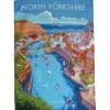 Town Towels North Yorkshire - Staithes Tea Towel- Tea|Tea Towels