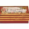 Elite Tins Nostalgia Red Chocolates Small Rectangular Tin- Novelty